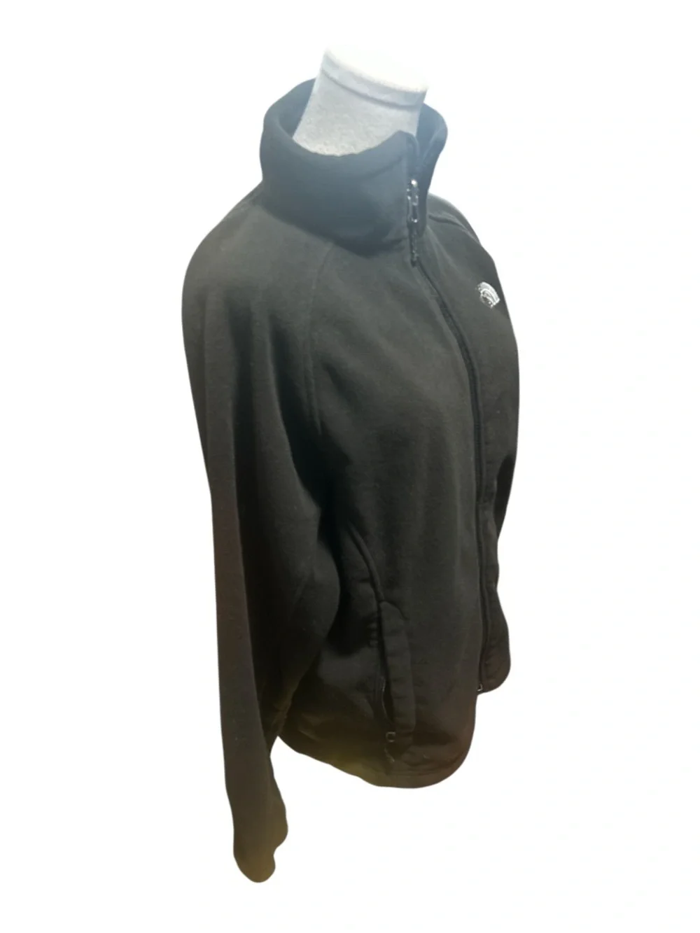 The North Face Men’s Black Full-Zip Lightweight Fleece Jacket Small